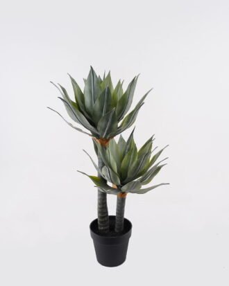 Artificial Tree 40*30*85cm Lechuguilla in PP pot/48 lvs GS-41925039 2025AUG YeahFlower is one of Chinese leading OEM manufacturers and exporters , supplying the silk flowers, wholesale artificial trees