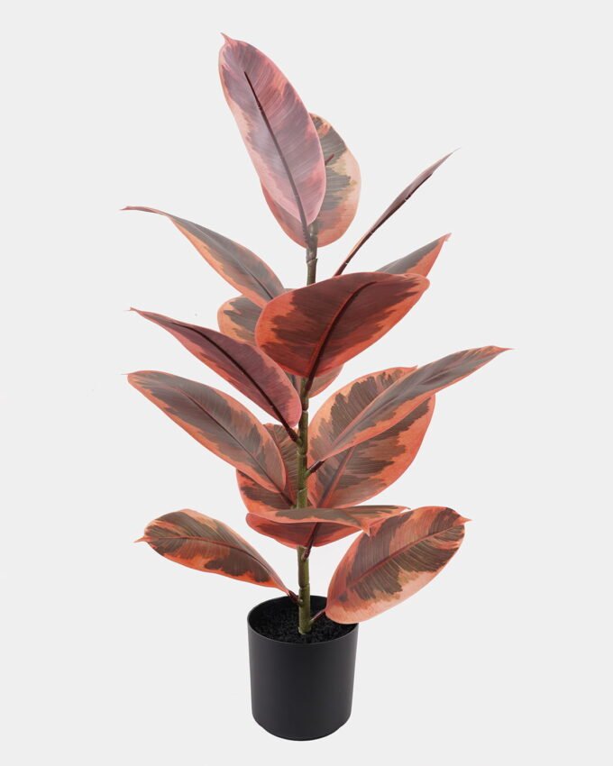 Artificial Tree Mini rubber tree in PP Pot 15 lvs GS-72825005_5 Artificial Tree 31*31*59cm Mini rubber tree in PP Pot/15 lvs GS-72825005 2025SEP YeahFlower is one of Chinese leading OEM manufacturers and exporters , supplying the silk flowers, wholesale artificial trees