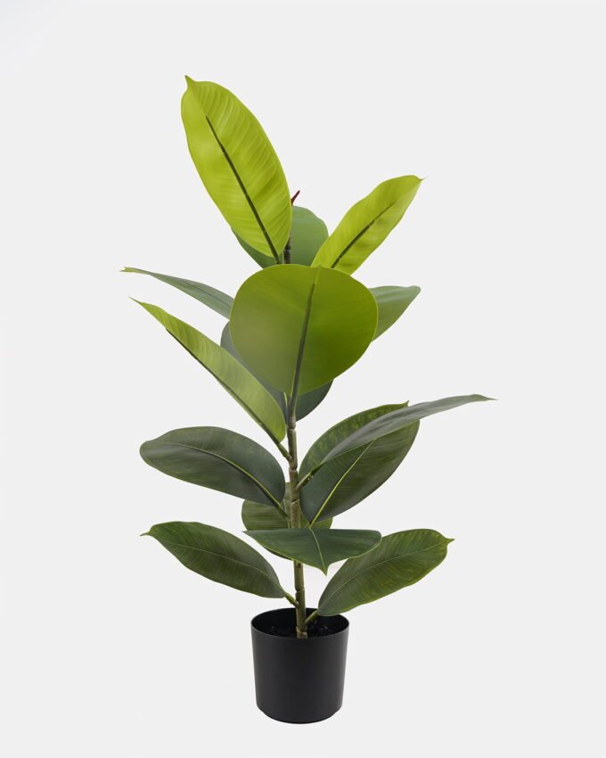 Artificial Tree Mini rubber tree in PP Pot 15 lvs GS-72825005_6 Artificial Tree 31*31*59cm Mini rubber tree in PP Pot/15 lvs GS-72825005 2025SEP YeahFlower is one of Chinese leading OEM manufacturers and exporters , supplying the silk flowers, wholesale artificial trees
