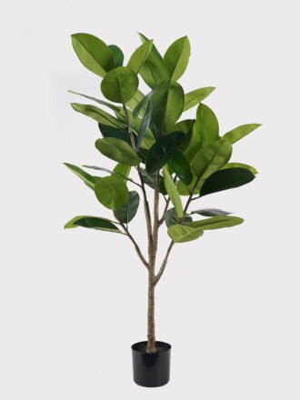 Artificial Tree 88*88*180cm Rubber tree in PP Pot GS-51125004 2025JUL 3,000+ sqm showroom with thousands of artificial flowers, plants & trees ready for global sourcing.