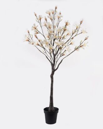 Artificial Tree 63*50*166cm Yulan in pp pot GS-15425010 2025JUL YeahFlower is one of Chinese leading OEM manufacturers and exporters , supplying the silk flowers, wholesale artificial trees