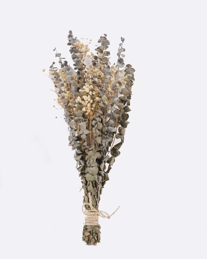 Dried Flowers 25*25*50cm Eucalyptus bundle GS-56625046 2025AUG YeahFlower is one of Chinese leading OEM manufacturers and exporters , supplying the silk flowers, wholesale artificial trees