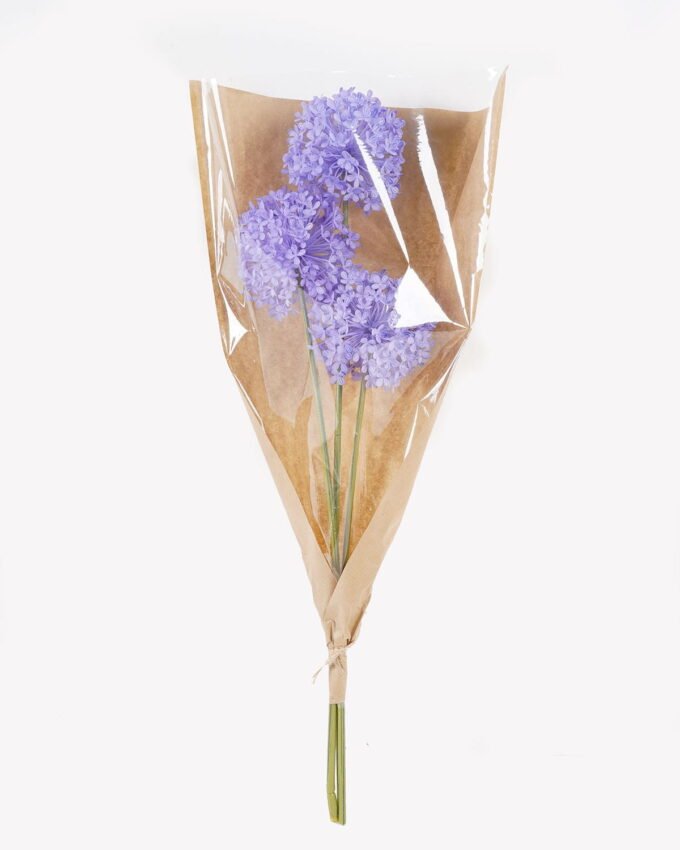 Dried Flowers 17*17*66cm Fistular Onion flower bouquet GS-30325001 2025JUL YeahFlower is one of Chinese leading OEM manufacturers and exporters , supplying the silk flowers, wholesale artificial trees