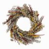 Dried Flowers 50*50cm Garland wreath GS-56625022 2025AUG YeahFlower is one of Chinese leading OEM manufacturers and exporters , supplying the silk flowers, wholesale artificial trees