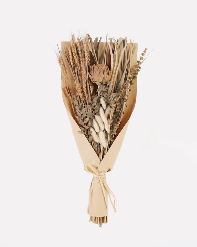 Dried Flowers 22*22*55cm Semi-paper translucent bouquet bundle GS-56625026 2025AUG YeahFlower is one of Chinese leading OEM manufacturers and exporters , supplying the silk flowers, wholesale artificial trees