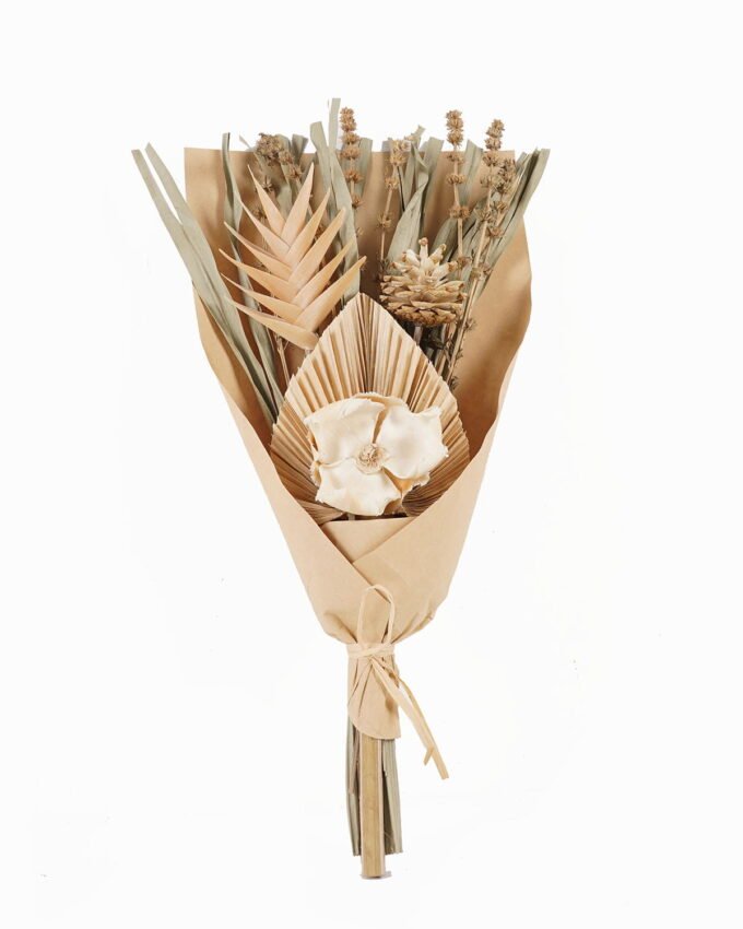 Dried Flowers 22*22*55cm Semi-paper translucent bouquet bundle GS-56625026 2025AUG YeahFlower is one of Chinese leading OEM manufacturers and exporters , supplying the silk flowers, wholesale artificial trees