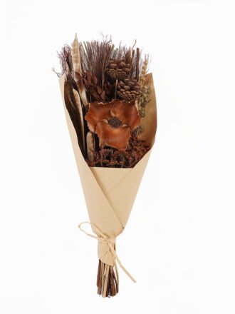 Dried Flowers 22*22*55cm Semi-paper translucent bouquet bundle GS-56625026 2025AUG 3,000+ sqm showroom with thousands of artificial flowers, plants & trees ready for global sourcing.