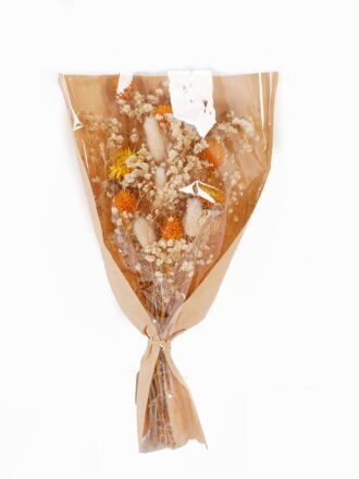 Dried Flowers 16*16*45cm Semi-paper translucent bouquet  bundle GS-56625037 2025AUG 3,000+ sqm showroom with thousands of artificial flowers, plants & trees ready for global sourcing.