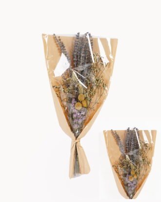 Dried Flowers 17*17*45cm Semi-paper translucent bouquet  bundle GS-56625038 2025AUG YeahFlower is one of Chinese leading OEM manufacturers and exporters , supplying the silk flowers, wholesale artificial trees