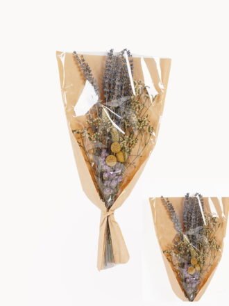 Dried Flowers 19*19*50cm Semi-paper translucent bouquet  bundle GS-56625039 2025AUG 3,000+ sqm showroom with thousands of artificial flowers, plants & trees ready for global sourcing.