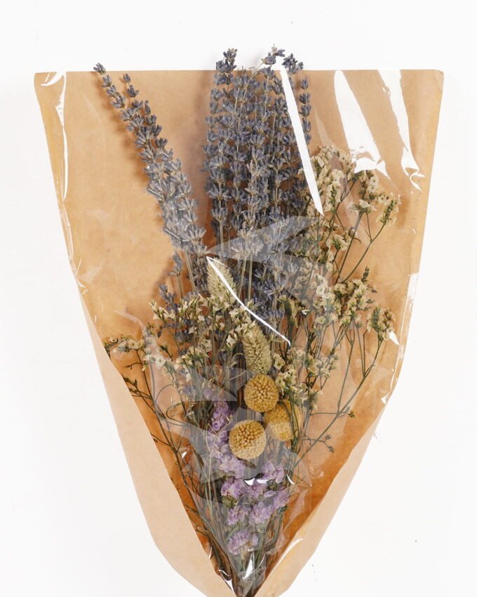 Dried Flowers 17*17*45cm Semi-paper translucent bouquet  bundle GS-56625038 2025AUG YeahFlower is one of Chinese leading OEM manufacturers and exporters , supplying the silk flowers, wholesale artificial trees