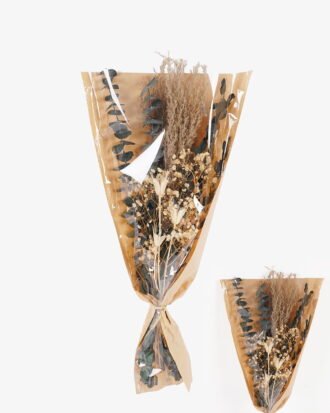 Dried Flowers 19*19*50cm Semi-paper translucent bouquet  bundle GS-56625039 2025AUG YeahFlower is one of Chinese leading OEM manufacturers and exporters , supplying the silk flowers, wholesale artificial trees