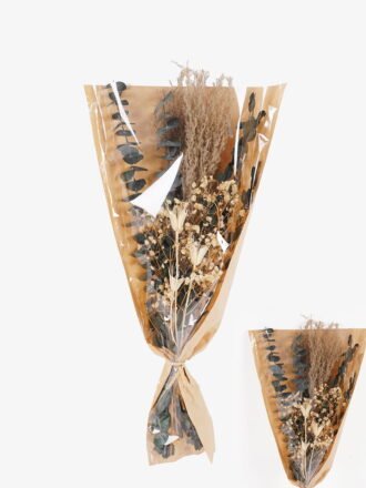 Dried Flowers 15*15*45cm Semi-paper translucent bouquet  bundle GS-56625040 2025AUG 3,000+ sqm showroom with thousands of artificial flowers, plants & trees ready for global sourcing.