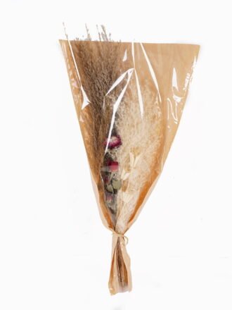 Dried Flowers 16*16*45cm Semi-paper translucent bouquet  bundle GS-56625041 2025AUG 3,000+ sqm showroom with thousands of artificial flowers, plants & trees ready for global sourcing.