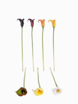 Artificial Flower 11*11*82cm Alocasia  single stem GS-50525053-W1 2025Oct 3,000+ sqm showroom with thousands of artificial flowers, plants & trees ready for global sourcing.