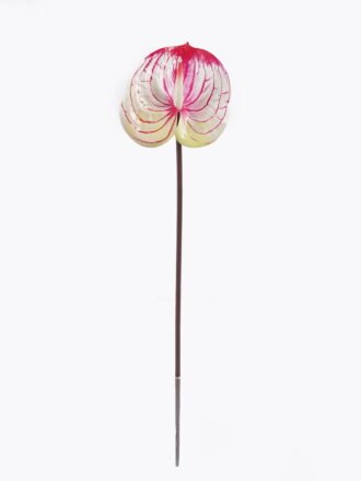 Artificial Flower 13*13*58cm Anthurium single stem GS-64922016R-RST 2025Oct 3,000+ sqm showroom with thousands of artificial flowers, plants & trees ready for global sourcing.