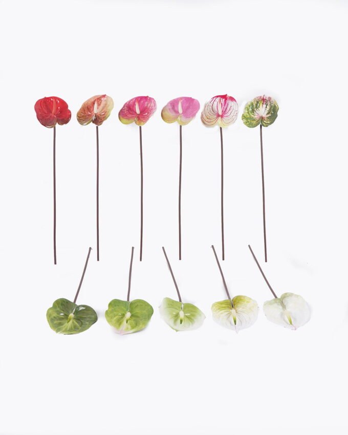 Artificial Flower 13*13*58cm Anthurium single stem GS-64922016R-RST 2025Oct YeahFlower is one of Chinese leading OEM manufacturers and exporters , supplying the silk flowers, wholesale artificial trees
