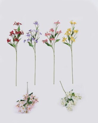 Artificial Flower 15*15*77cm Asiatic apple  *24 single stem GS-77525009 2025Oct YeahFlower is one of Chinese leading OEM manufacturers and exporters , supplying the silk flowers, wholesale artificial trees