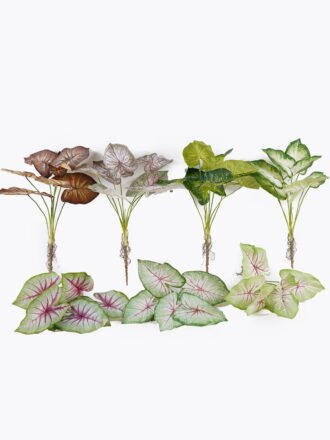 Artificial Plant 30*30*64cm Caladium *7 bush GS-70325006CT-G1 2025Oct 3,000+ sqm showroom with thousands of artificial flowers, plants & trees ready for global sourcing.