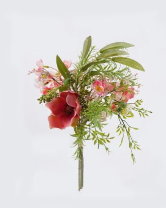 Artificial Flower 26*26*40cm Cherry blossom  bundle GS-27925007-RST-R1 2025SEP YeahFlower is one of Chinese leading OEM manufacturers and exporters , supplying the silk flowers, wholesale artificial trees