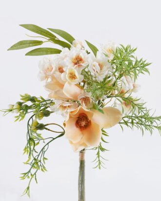 Artificial Flower 26*26*40cm Cherry blossom  bundle GS-27925007-RST 2025SEP YeahFlower is one of Chinese leading OEM manufacturers and exporters , supplying the silk flowers, wholesale artificial trees