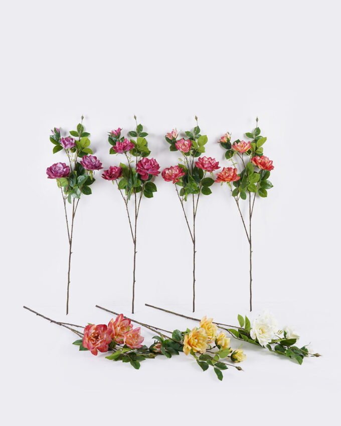 Artificial Flower 30*30*106cm Chinese rose single stem GS-39125018CT 2025Oct YeahFlower is one of Chinese leading OEM manufacturers and exporters , supplying the silk flowers, wholesale artificial trees