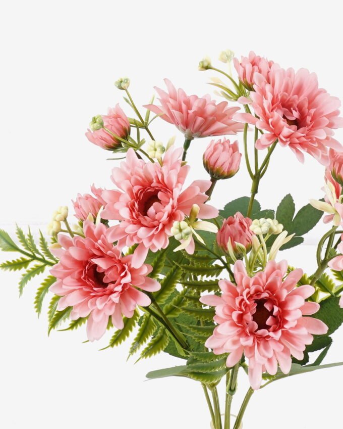 Artificial Flower 20*20*35cm Chrysanthemum *14 bush GS-74225003-RST 2025Oct YeahFlower is one of Chinese leading OEM manufacturers and exporters , supplying the silk flowers, wholesale artificial trees