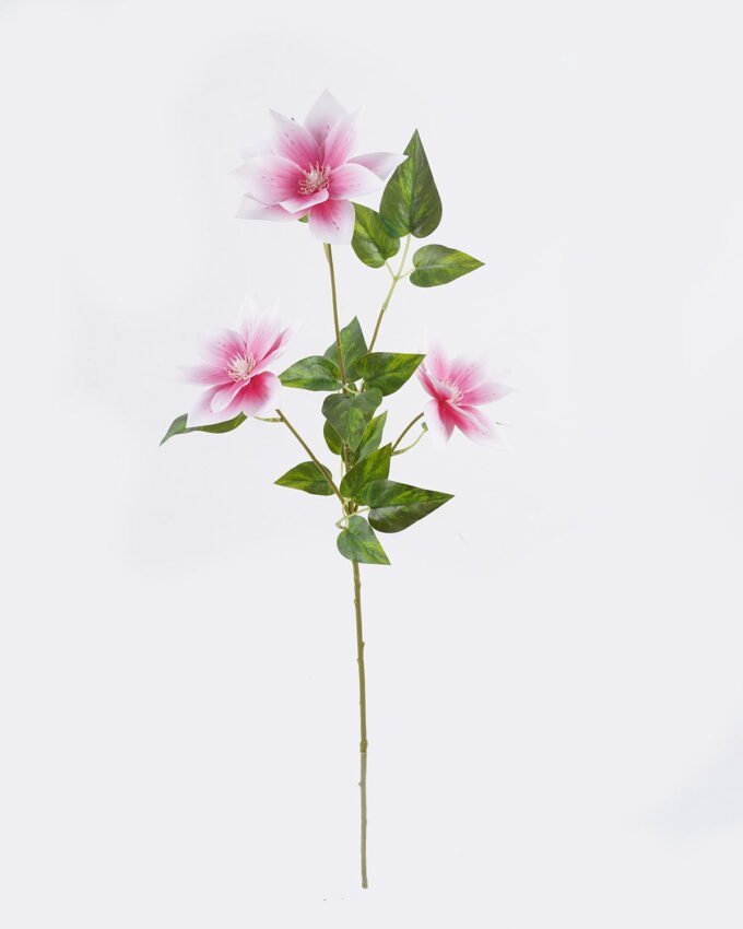 Artificial Flower 25*25*80cm Clematis florida *3 single stem GS-64925011-P1 2025Oct YeahFlower is one of Chinese leading OEM manufacturers and exporters , supplying the silk flowers, wholesale artificial trees