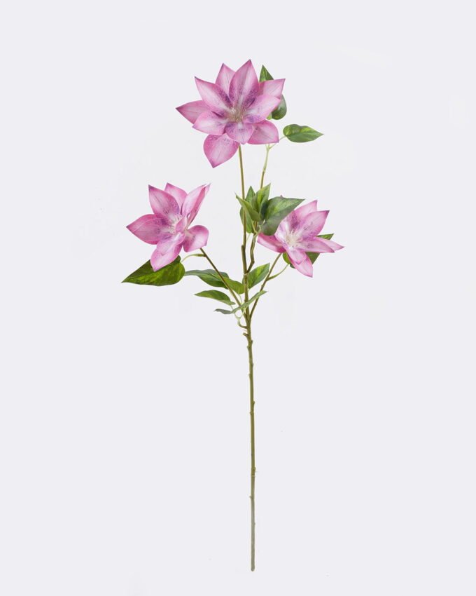 Artificial Flower 25*25*80cm Clematis florida *3 single stem GS-64925011-P3 2025Oct YeahFlower is one of Chinese leading OEM manufacturers and exporters , supplying the silk flowers, wholesale artificial trees