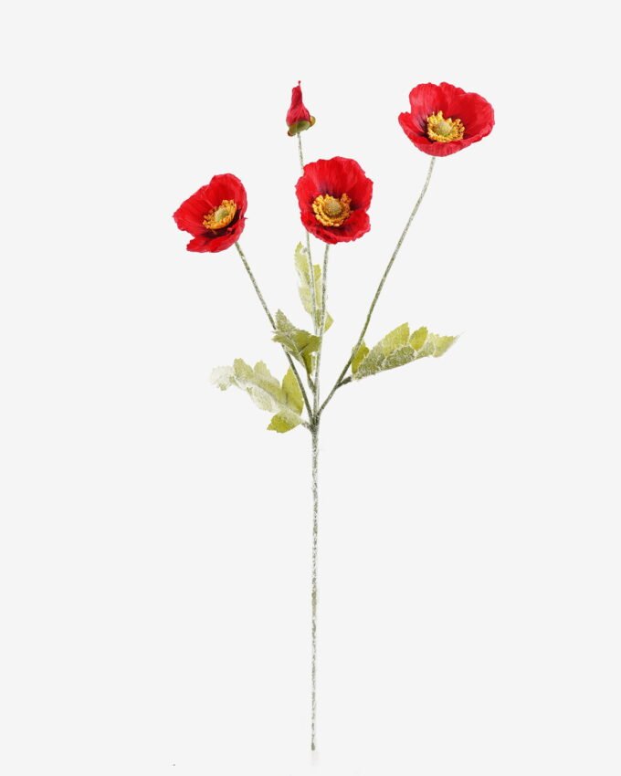 Artificial Flower 19*19*58cm  Corn Poppy *4 single stem GS-46725031CT-R2 2025Oct YeahFlower is one of Chinese leading OEM manufacturers and exporters , supplying the silk flowers, wholesale artificial trees