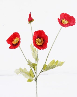 Artificial Flower 19*19*58cm  Corn Poppy *4 single stem GS-46725031CT-R2 2025Oct YeahFlower is one of Chinese leading OEM manufacturers and exporters , supplying the silk flowers, wholesale artificial trees