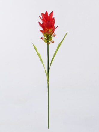 Artificial Flower 10*10*70cm Curcuma alismatifolia  single stem/2 lvs GS-50525006-W1 2025Oct 3,000+ sqm showroom with thousands of artificial flowers, plants & trees ready for global sourcing.
