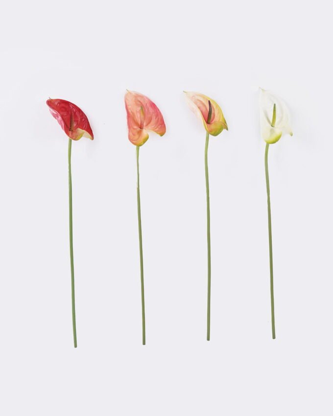Artificial Flower 12*60cm Flamingo flower single stem GS-50525052 2025Oct YeahFlower is one of Chinese leading OEM manufacturers and exporters , supplying the silk flowers, wholesale artificial trees