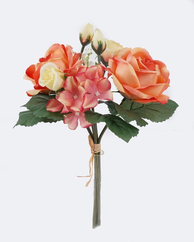 Artificial Flower 19*19*33cm Flower *5 bundle GS-61525019-RST 2025Oct YeahFlower is one of Chinese leading OEM manufacturers and exporters , supplying the silk flowers, wholesale artificial trees