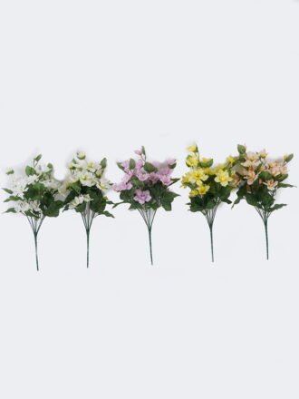 Artificial Flower 29*29*45cm Orchid Oriental cherry chrysanthemum bundle GS-61525021-RST-Z1 2025Oct 3,000+ sqm showroom with thousands of artificial flowers, plants & trees ready for global sourcing.