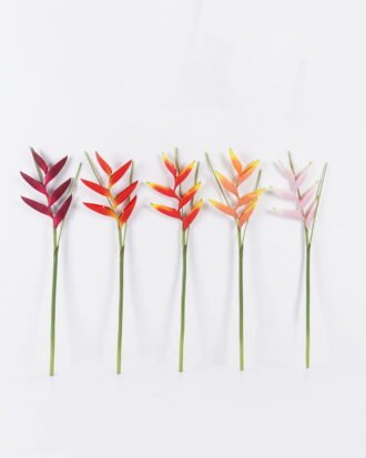 Artificial Flower 19*72cm Heliconia latispatha Benth single stem GS-50525010 2025Oct YeahFlower is one of Chinese leading OEM manufacturers and exporters , supplying the silk flowers, wholesale artificial trees