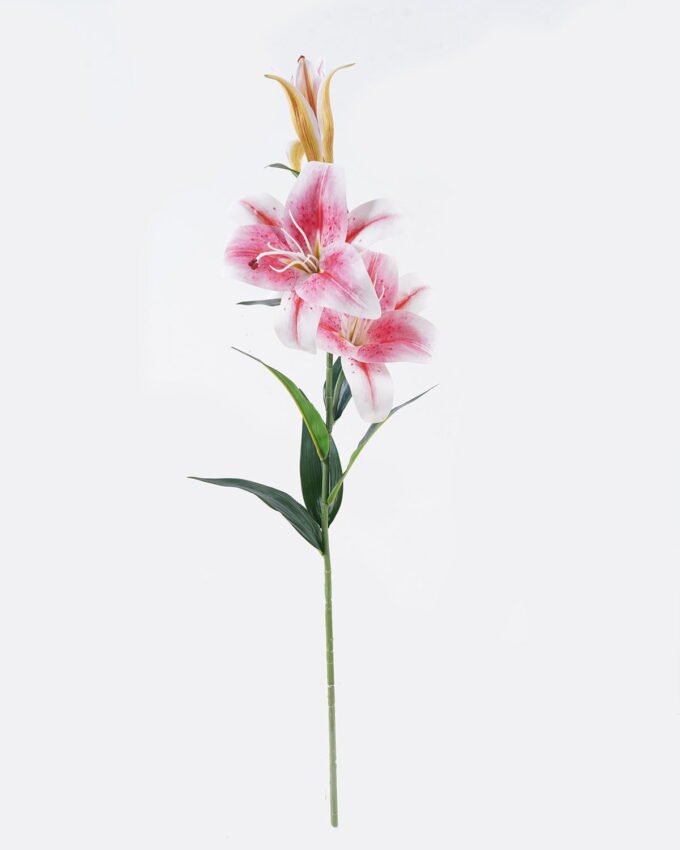 Artificial Flower 25*25*75cm Lily  *3 single stem GS-64925010-RST-P1 2025Oct YeahFlower is one of Chinese leading OEM manufacturers and exporters , supplying the silk flowers, wholesale artificial trees