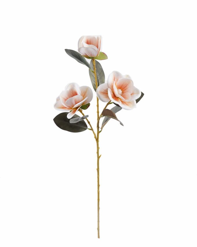 Artificial Flower 17*17*80cm Magnolia *3 single stem GS-64925018-C1 2025Oct YeahFlower is one of Chinese leading OEM manufacturers and exporters , supplying the silk flowers, wholesale artificial trees