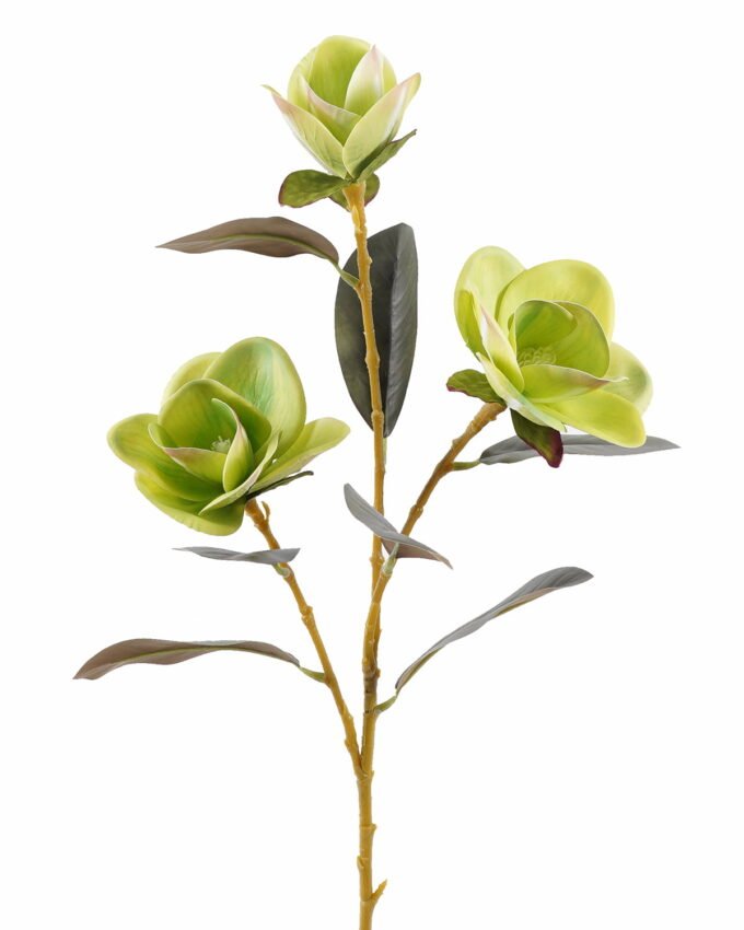Artificial Flower 17*17*80cm Magnolia *3 single stem GS-64925018-G1 2025Oct YeahFlower is one of Chinese leading OEM manufacturers and exporters , supplying the silk flowers, wholesale artificial trees