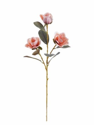 Artificial Flower 17*17*80cm Magnolia *3 single stem GS-64925018-G1 2025Oct 3,000+ sqm showroom with thousands of artificial flowers, plants & trees ready for global sourcing.