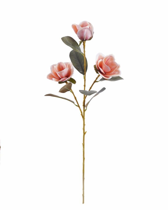 Artificial Flower 17*17*80cm Magnolia *3 single stem GS-64925018-O1 2025Oct YeahFlower is one of Chinese leading OEM manufacturers and exporters , supplying the silk flowers, wholesale artificial trees