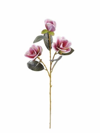 Artificial Flower 17*17*80cm Magnolia *3 single stem GS-64925018-P2 2025Oct 3,000+ sqm showroom with thousands of artificial flowers, plants & trees ready for global sourcing.