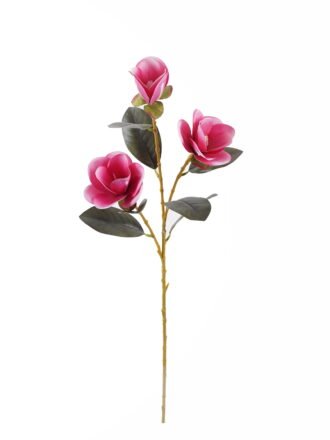Artificial Flower 17*17*80cm Magnolia *3 single stem GS-64925018-P2 2025Oct 3,000+ sqm showroom with thousands of artificial flowers, plants & trees ready for global sourcing.