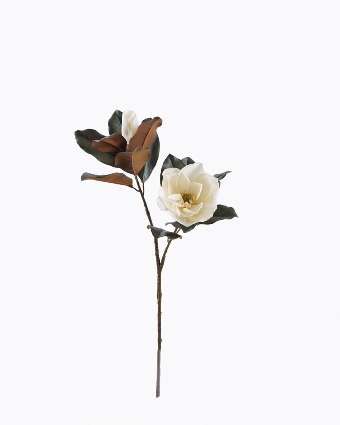 Artificial Flower 30*30*86cm Magnolia henryi single stem GS-39125013CT-W1 2025Oct YeahFlower is one of Chinese leading OEM manufacturers and exporters , supplying the silk flowers, wholesale artificial trees