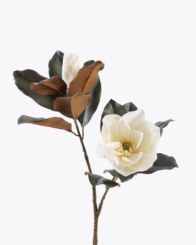 Artificial Flower 30*30*86cm Magnolia henryi single stem GS-39125013CT-W1 2025Oct YeahFlower is one of Chinese leading OEM manufacturers and exporters , supplying the silk flowers, wholesale artificial trees