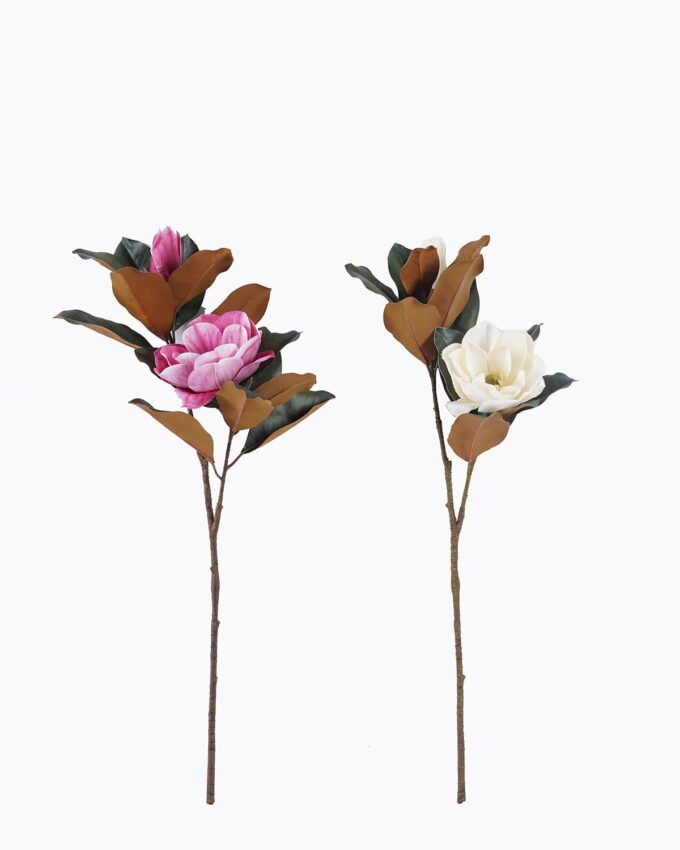 Artificial Flower 30*30*86cm Magnolia henryi single stem GS-39125013CT 2025Oct YeahFlower is one of Chinese leading OEM manufacturers and exporters , supplying the silk flowers, wholesale artificial trees