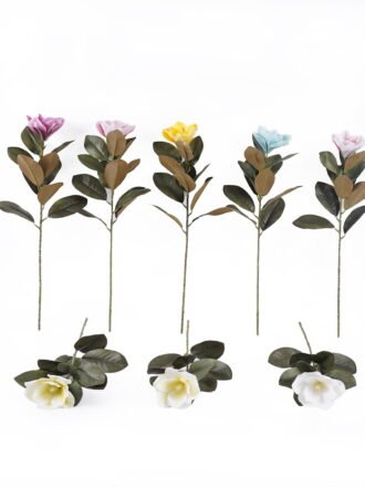 Artificial Flower 14*14*63cm Magnolia single stem GS-64925020-P2 2025Oct 3,000+ sqm showroom with thousands of artificial flowers, plants & trees ready for global sourcing.