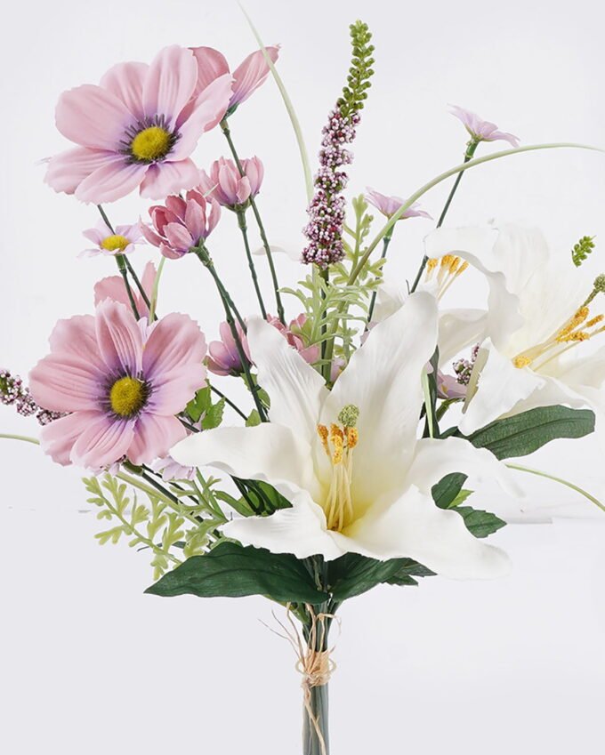 Artificial Flower 29*29*45cm Orchid Oriental cherry chrysanthemum bundle GS-61525021-RST 2025Oct YeahFlower is one of Chinese leading OEM manufacturers and exporters , supplying the silk flowers, wholesale artificial trees