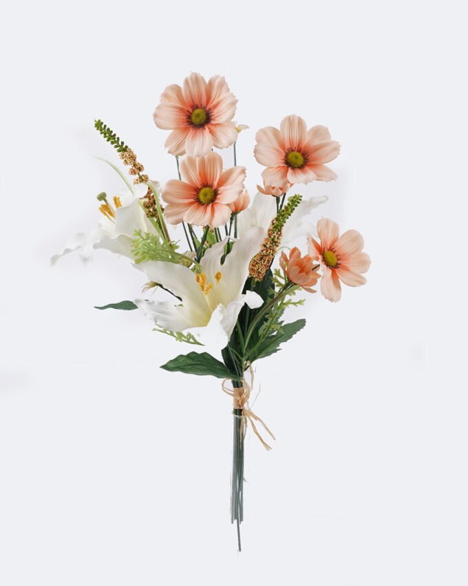 Artificial Flower 29*29*45cm Orchid Oriental cherry chrysanthemum bundle GS-61525021-RST 2025Oct YeahFlower is one of Chinese leading OEM manufacturers and exporters , supplying the silk flowers, wholesale artificial trees