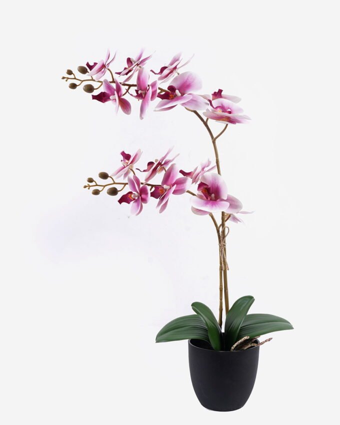 Artificial Flower 36*17*65cm Orchid in PP pot GS-03325041R 2025SEP YeahFlower is one of Chinese leading OEM manufacturers and exporters , supplying the silk flowers, wholesale artificial trees